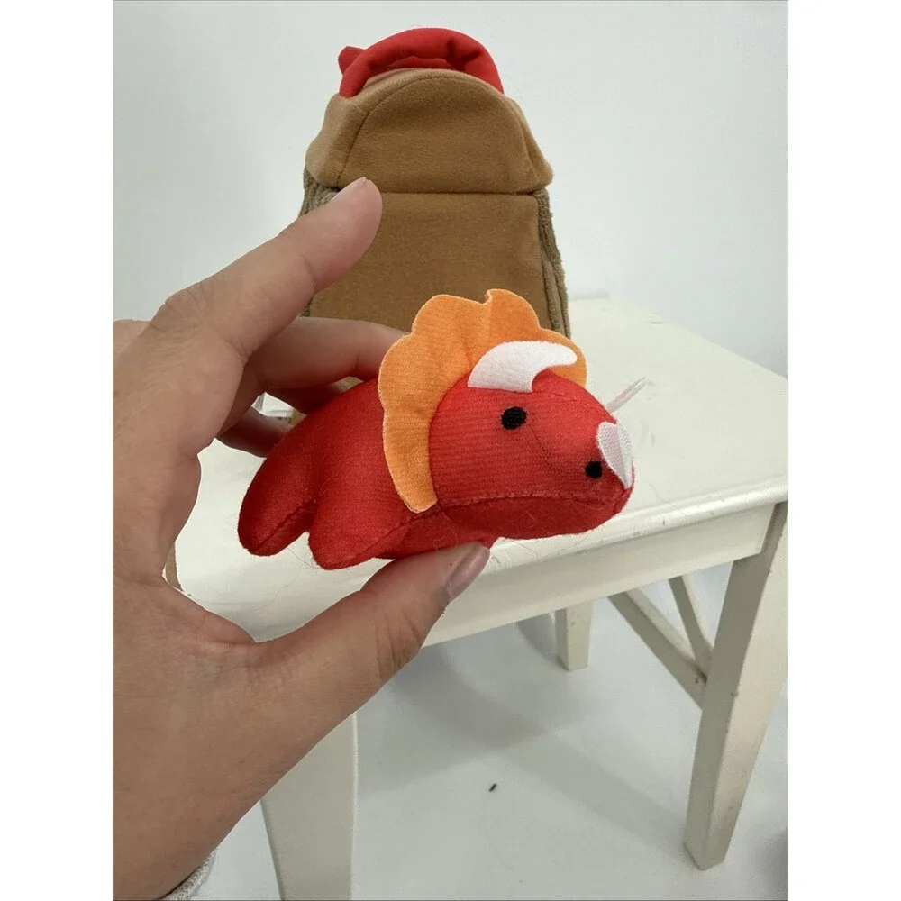 Carters Baby Volcano Plush Play Set With Small Plush Dinosaurs Pretend Preschool